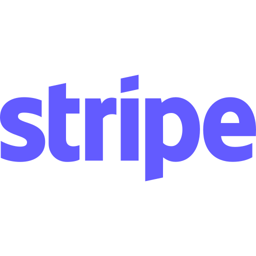 Stripe Logo - MOON LINKS payments use secured Stripe API